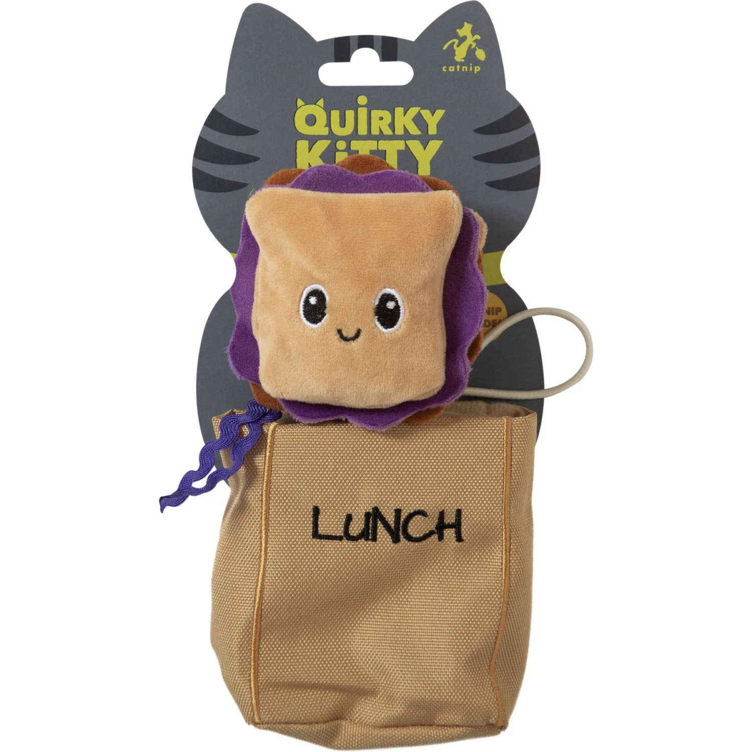 Quirky Kitty Pb&J Hide-A-Toy Cat Toy 6 Quirky Kitty Pb&J Hide-A-Toy Cat Toy - Image 4