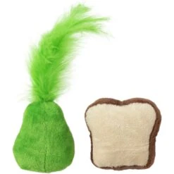 Quirky Kitty Avocado Toast Catnip Plush Cat Toy, 2 Count -Furry Friends 900342 PT3. AC SS1800 V1689010994