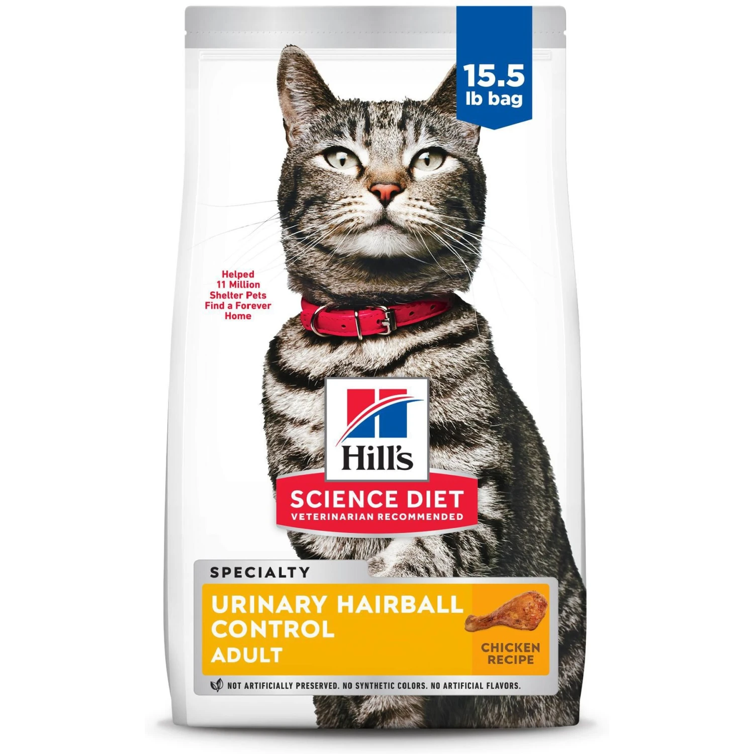 Hill's Science Diet Adult Urinary Hairball Control Dry Cat Food 3 Hill's Science Diet Adult Urinary Hairball Control Dry Cat Food