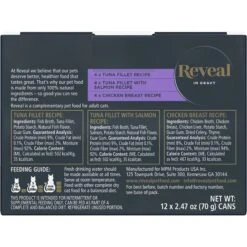 Reveal Natural Grain-Free Variety Of Fish & Chicken In Gravy Flavored Wet Cat Food & Reveal Natural Grain-Free Variety Of Fish In Broth Flavored Wet Cat Food 13 Reveal Natural Grain-Free Variety Of Fish & Chicken In Gravy Flavored Wet Cat Food & Reveal Natural Grain-Free Variety Of Fish In Broth Flavored Wet Cat Food -Furry Friends 906814 PT2. AC SS1800 V1687957495