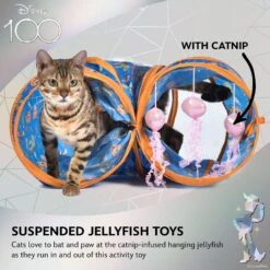 Disney / Pixar DISNEY PIXAR Finding Nemo Jellyfish Tunnel Cat Toy Multicolor -Furry Friends 907830 PT4. AC SS1800 V1699022166