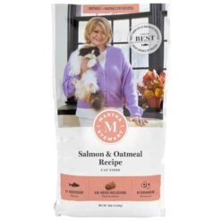 Martha Stewart Pet Food Salmon & Oatmeal Recipe Dry Cat Food