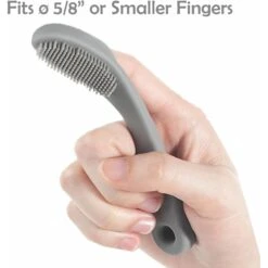 Pet Republique Finger Insert Style Toothbrush For Dogs & Cats, 3 Count -Furry Friends 911662 PT3. AC SS1800 V1702665812