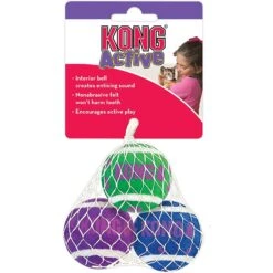 KONG Tennis Balls With Bells Cat Toy 13 KONG Tennis Balls With Bells Cat Toy -Furry Friends 91319 PT3. AC SS1800 V1603148804