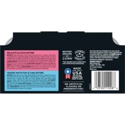 Sheba Perfect Portions Grain-Free Seafood Entrees Pate Variety Pack Adult Wet Cat Food Trays -Furry Friends 91473 PT1. AC SS1800 V1672936494