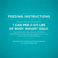 Purina ONE True Instinct Tuna Recipe In Sauce Natural High Protein Canned Cat Food, 3-oz, Case Of 24 -Furry Friends 91713 PT7. AC SS1800 V1653488782