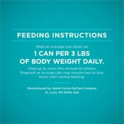 Purina ONE Natural High Protein True Instinct Chicken & Salmon Recipe In Sauce Canned Cat Food -Furry Friends 91774 PT7. AC SS1800 V1657661113
