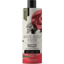 Gou Gou Pets Inner Fuel & Energy Boosting Dog & Cat Shampoo, 16-oz Bottle