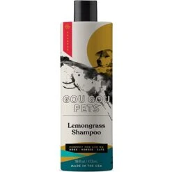 Gou Gou Pets Lemongrass Dog Shampoo, 16-oz Bottle