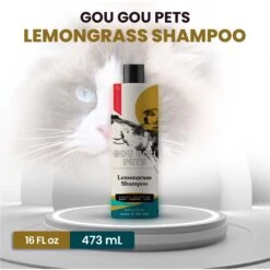 Gou Gou Pets Lemongrass Dog Shampoo, 16-oz Bottle -Furry Friends 917974 PT2. AC SS1800 V1694205335