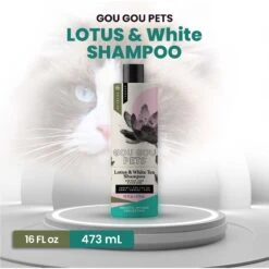 Gou Gou Pets Lotus & White Tea Dog Shampoo, 16-oz Bottle 12 Gou Gou Pets Lotus & White Tea Dog Shampoo, 16-oz Bottle -Furry Friends 917990 PT2. AC SS1800 V1694205339