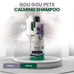 Gou Gou Pets Therapeutic Dog, Cat & Horse Shampoo, 16-oz Bottle -Furry Friends 918006 PT2. AC SS1800 V1694205335