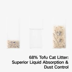 Pidan Signature Tofu Blend Cat Litter, 5.29-lb Bag -Furry Friends 922886 PT2. AC SS1800 V1693317635