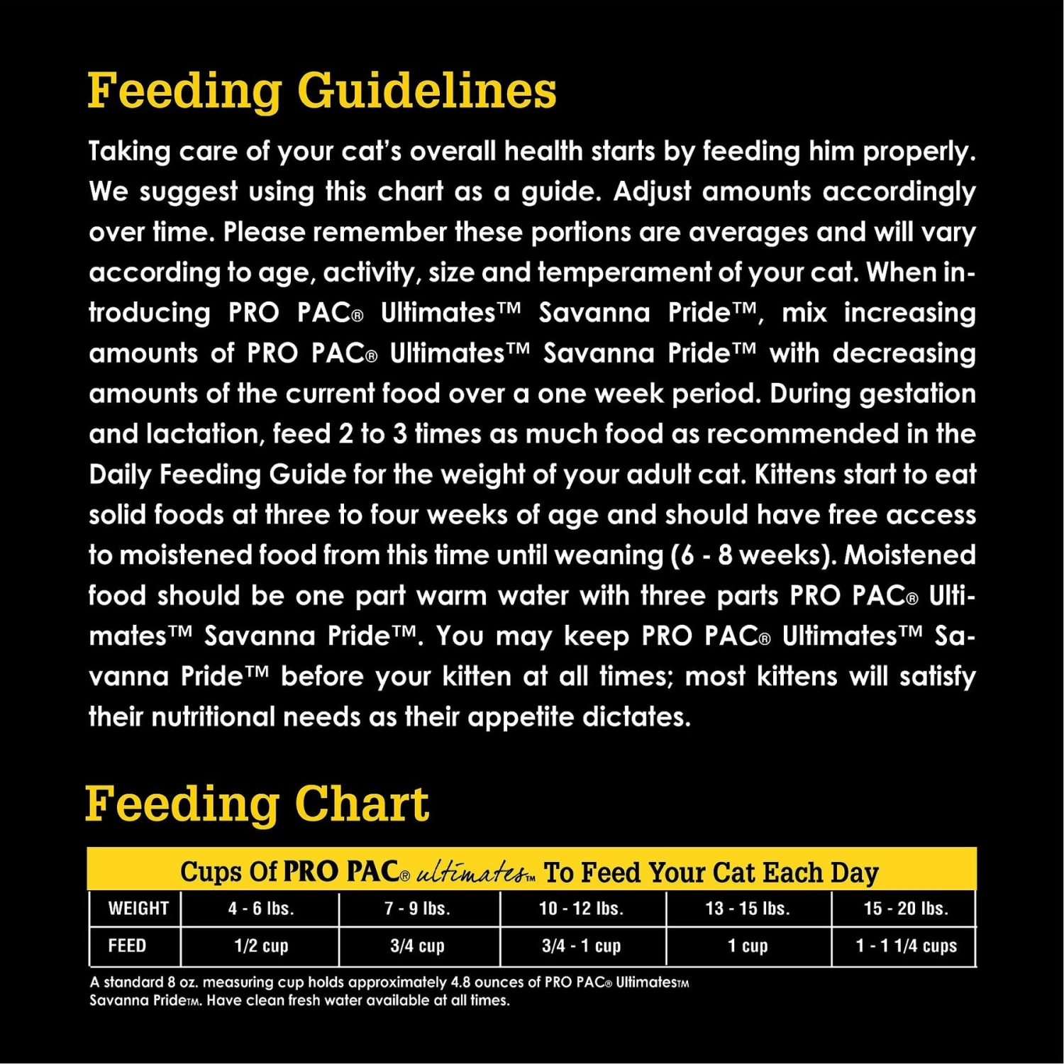 Pro Pac Ultimates Savanna Pride Chicken Grain-Free Indoor Dry Cat Food 8 Pro Pac Ultimates Savanna Pride Chicken Grain-Free Indoor Dry Cat Food - Image 6