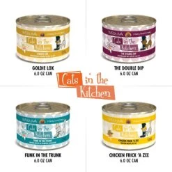 Weruva Cats In The Kitchen Goldie Lox & The 3 Fares Variety Pack Grain-Free Canned Cat Food -Furry Friends 92904 PT4. AC SS1800 V1600024261