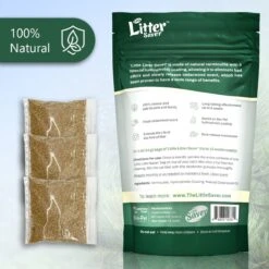 Little Litter Savers Natural Fresh Scent Cedarwood Cat Litter Deodorizer, 1-oz Bag, 3 Count -Furry Friends 931262 PT1. AC SS1800 V1691175160