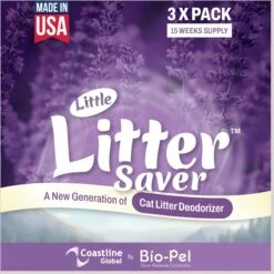 Little Litter Savers Natural Fresh Scent Lavender Cat Litter Deodorizer, 1-oz Bag, 3 Count 15 Little Litter Savers Natural Fresh Scent Lavender Cat Litter Deodorizer, 1-oz Bag, 3 Count -Furry Friends 931278 PT6. AC SS1800 V1691181517