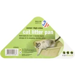 Frisco Collapsible Wire Cat Cage Playpen & Van Ness High Side Corner Cat Litter Pan, Blue -Furry Friends 933382 PT6. AC SS1800 V1692304098