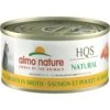 Almo Nature HQS Natural Salmon & Chicken In Broth Grain-Free Canned Cat Food