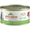 Almo Nature HQS Natural Tuna & Chicken In Broth Grain-Free Canned Cat Food