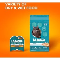 Iams ProActive Health Indoor Weight & Hairball Care Adult Dry Cat Food -Furry Friends 93653 PT8. AC SS1800 V1609949863