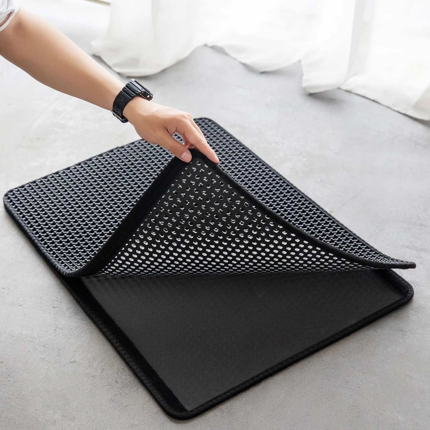 Hanamya Cat Litter Trapper Mat 8 Hanamya Cat Litter Trapper Mat - Image 6