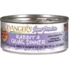 Evanger's Super Premium Rabbit & Quail Dinner Grain-Free Canned Cat Food -Furry Friends 93918 MAIN. AC SS1800 V1643843223