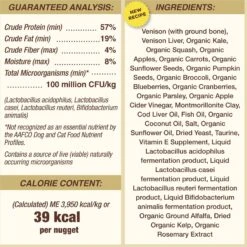 Primal Venison Nuggets Grain-Free Raw Freeze-Dried Cat Food -Furry Friends 93937 PT5. AC SS1800 V1677696639