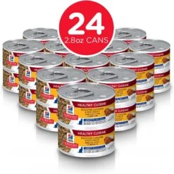 Hill's Science Diet Adult 7+ Healthy Cuisine Roasted Chicken & Rice Medley Canned Cat Food 12 Hill's Science Diet Adult 7+ Healthy Cuisine Roasted Chicken & Rice Medley Canned Cat Food -Furry Friends 94016 PT1. AC SS1800 V1585695053