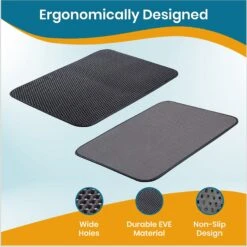 PAWBEE Cat Litter Mat, 30 X 24-in -Furry Friends 944870 PT2. AC SS1800 V1693317691