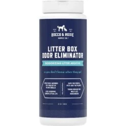 Rocco & Roxie Supply Co. Litter Box Cat Odor Eliminator, 12-oz Bottle
