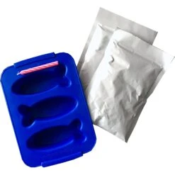 Goody Box Birthday Cat Toys, Treats & Collar & PetCakes Turkey Flavor Microwavable Birthday Cake Mix Kit With Fish Shaped Pan Cat Treats, 5-oz Bag -Furry Friends 947294 PT7. AC SS1800 V1693600755