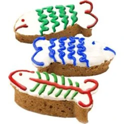 Goody Box Birthday Cat Toys, Treats & Collar & PetCakes Turkey Flavor Microwavable Birthday Cake Mix Kit With Fish Shaped Pan Cat Treats, 5-oz Bag -Furry Friends 947294 PT8. AC SS1800 V1693601003