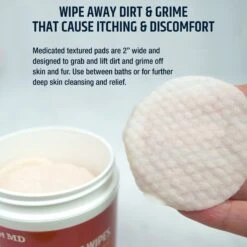 Vetericyn Plus Antimicrobial Feline Facial Therapy For Cat Acne, Eye & Ear Problems & Mouth Sores & Pet MD Chlorhexidine Antiseptic Wipes For Dogs & Cats -Furry Friends 947566 PT7. AC SS1800 V1693921542