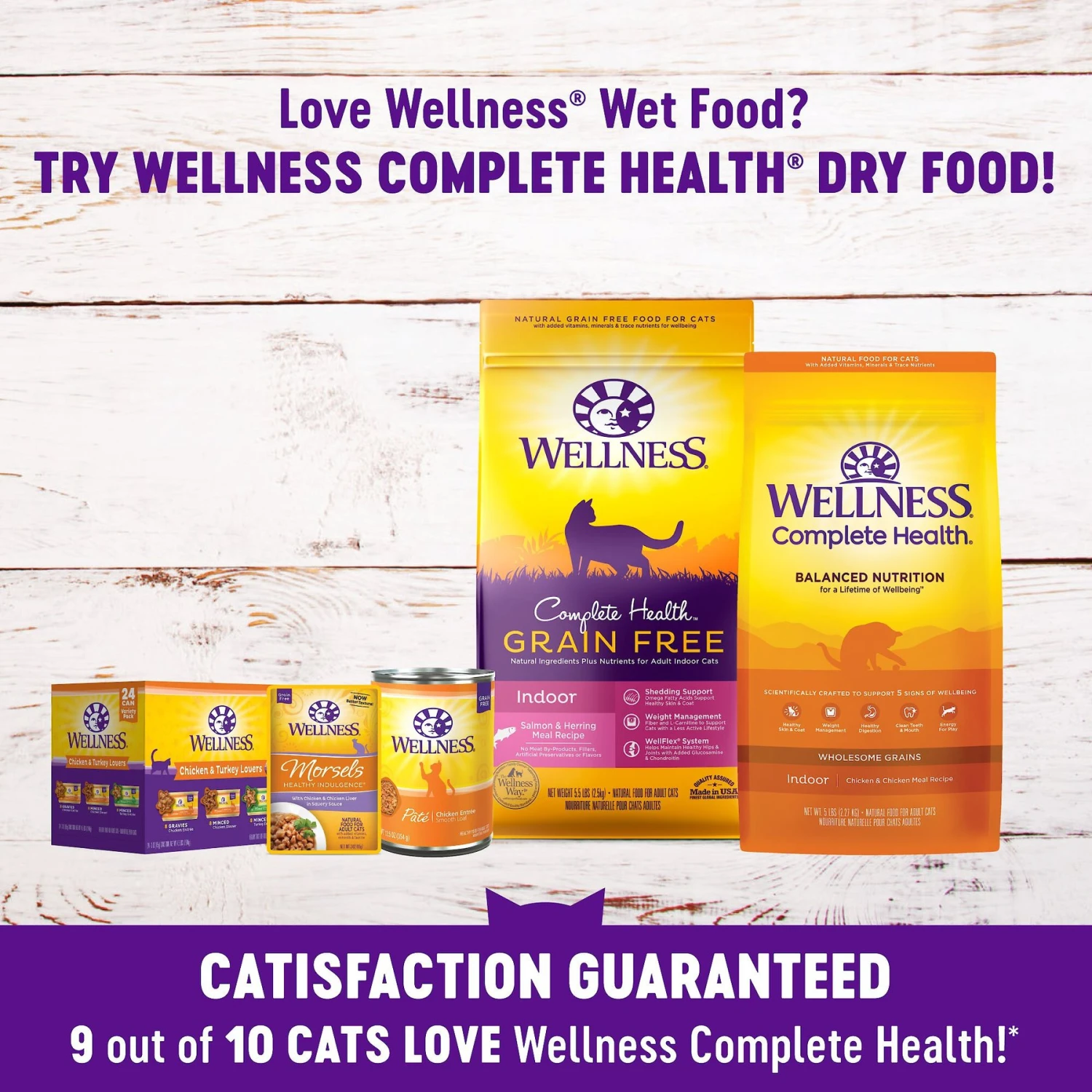 Wellness Healthy Indulgence Morsels With Chicken & Turkey In Savory Sauce Grain-Free Wet Cat Food Pouches 7 Wellness Healthy Indulgence Morsels With Chicken & Turkey In Savory Sauce Grain-Free Wet Cat Food Pouches - Image 5