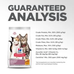 Hill's Science Diet Adult Multiple Benefit Chicken Recipe Dry Cat Food 19 Hill's Science Diet Adult Multiple Benefit Chicken Recipe Dry Cat Food -Furry Friends 96121 PT8. AC SS1800 V1598151966
