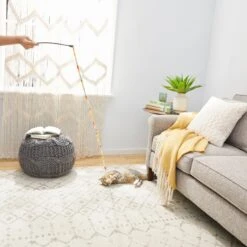 Frisco Fabric Teaser Wand Cat Toy & Frisco Bird With Feathers Teaser Wand Cat Toy With Catnip -Furry Friends 962094 PT4. AC SS1800 V1694782977