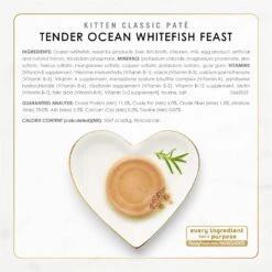 Fancy Feast Kitten Classic Pate Collection Turkey & Whitefish Variety Pack Grain-Free Wet Cat Food, 3-oz Can, Case Of 12 17 Fancy Feast Kitten Classic Pate Collection Turkey & Whitefish Variety Pack Grain-Free Wet Cat Food, 3-oz Can, Case Of 12 -Furry Friends 966654 PT6. AC SS1800 V1696349144