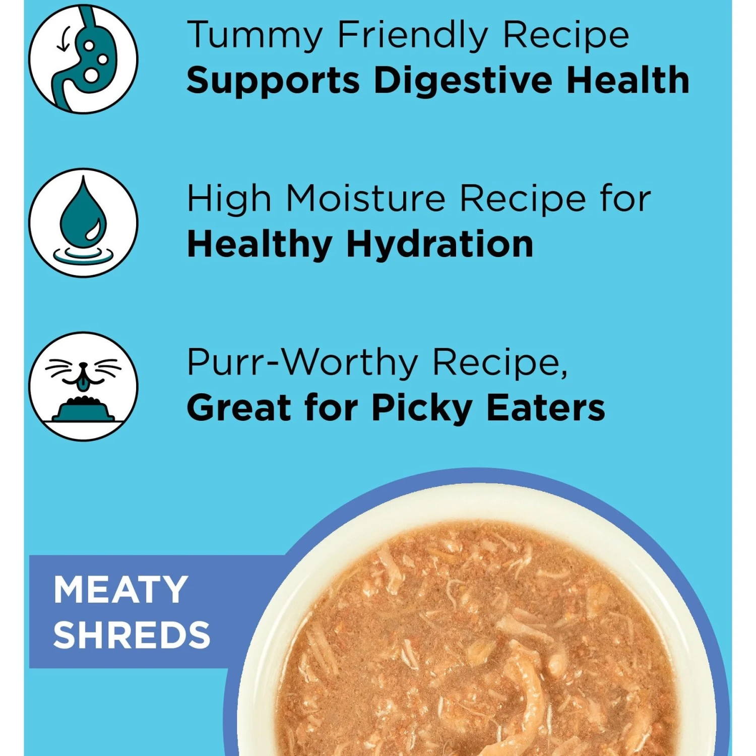 BIXBI LIBERTY Chicken, Salmon & Tuna Recipe Grain-Free Wet Cat Food, 2.75-oz Can, Case Of 12 7 BIXBI LIBERTY Chicken, Salmon & Tuna Recipe Grain-Free Wet Cat Food, 2.75-oz Can, Case Of 12 - Image 5