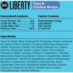 BIXBI LIBERTY Chicken, Salmon & Tuna Recipe Grain-Free Wet Cat Food, 2.75-oz Can, Case Of 12 15 BIXBI LIBERTY Chicken, Salmon & Tuna Recipe Grain-Free Wet Cat Food, 2.75-oz Can, Case Of 12 -Furry Friends 972526 PT5. AC SS1800 V1698683541