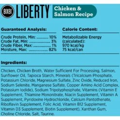BIXBI LIBERTY Chicken, Salmon & Tuna Recipe Grain-Free Wet Cat Food, 2.75-oz Can, Case Of 12 16 BIXBI LIBERTY Chicken, Salmon & Tuna Recipe Grain-Free Wet Cat Food, 2.75-oz Can, Case Of 12 -Furry Friends 972526 PT6. AC SS1800 V1698683545