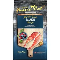Fussie Cat Market Fresh Salmon Recipe Grain-Free Dry Cat Food