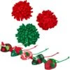 Frisco Holiday Moppy Ball Cat Toy With Catnip, 3 Count & Frisco Holiday Mice Cat Toy With Catnip, 5 Count -Furry Friends 986150 MAIN. AC SS1800 V1698258114