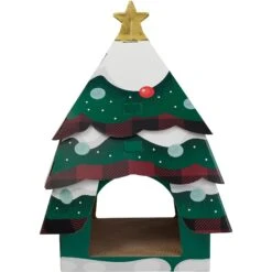 Frisco Holiday Christmas Tree Cardboard Cat House & Frisco Holiday Santa's Workshop Cardboard Cat House 14 Frisco Holiday Christmas Tree Cardboard Cat House & Frisco Holiday Santa's Workshop Cardboard Cat House -Furry Friends 986190 PT3. AC SS1800 V1698258115