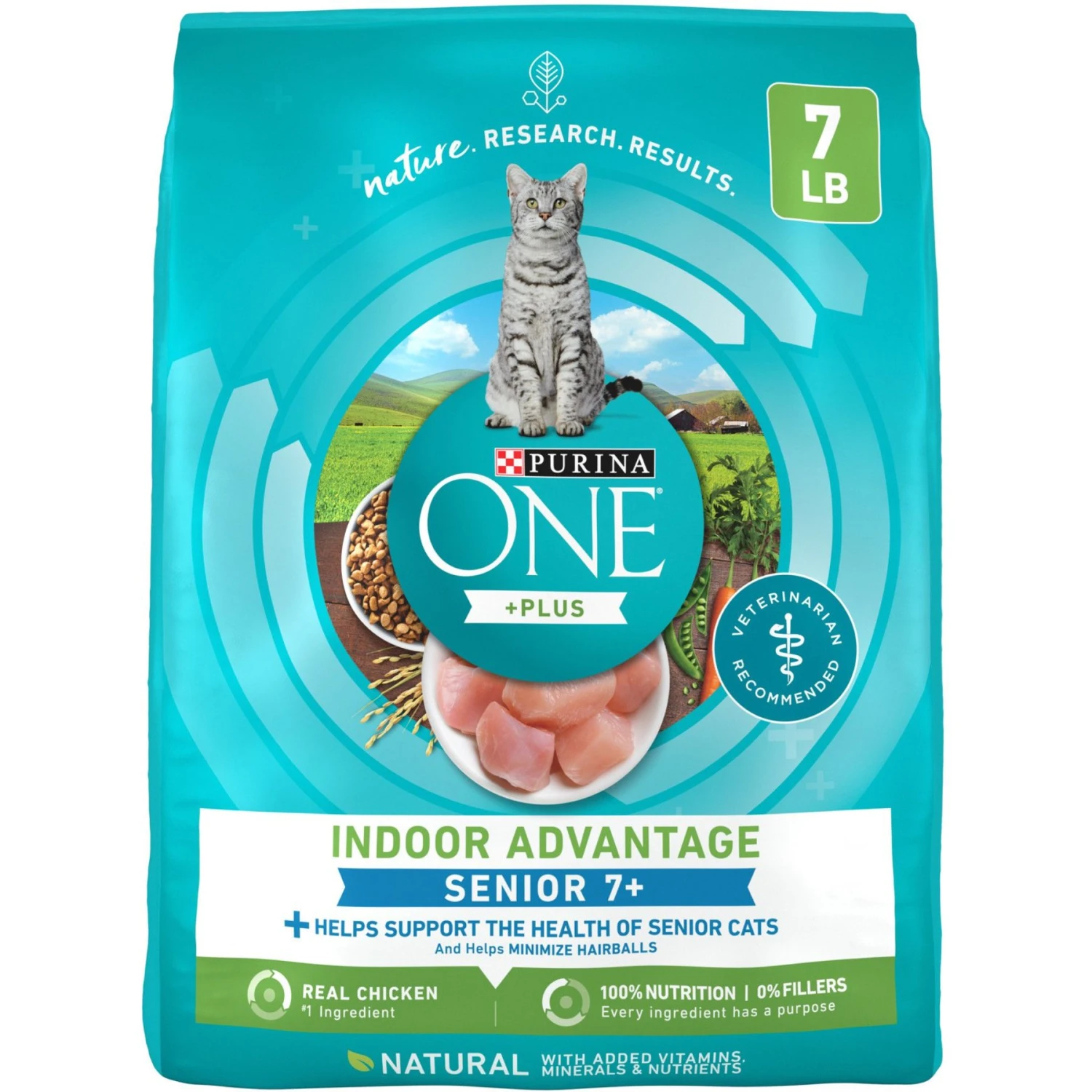 Fancy Feast Senior 7+ Chicken, Beef & Tuna Feasts Variety Pack Canned Cat Food & Purina ONE Indoor Advantage Senior 7+ High Protein Natural Dry Cat Food 8 Fancy Feast Senior 7+ Chicken, Beef & Tuna Feasts Variety Pack Canned Cat Food & Purina ONE Indoor Advantage Senior 7+ High Protein Natural Dry Cat Food - Image 6