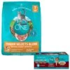 Purina ONE Tender Selects Blend With Real Chicken Dry Cat Food & Purina ONE True Instinct Turkey, Chicken & Tuna Variety Pack Canned Cat Food -Furry Friends 986462 MAIN. AC SS1800 V1698672260