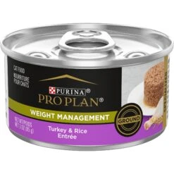 Purina Pro Plan Adult Weight Management Chicken & Rice Formula Dry Cat Food & Purina Pro Plan Focus Adult Weight Management Ground Turkey & Rice Entree Canned Cat Food 16 Purina Pro Plan Adult Weight Management Chicken & Rice Formula Dry Cat Food & Purina Pro Plan Focus Adult Weight Management Ground Turkey & Rice Entree Canned Cat Food -Furry Friends 986486 PT5. AC SS1800 V1698672725