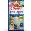 Inaba Churu Tuna With Scallop Recipe Grain-Free Cat Food Topper, 0.5-oz Tube, 4 Count