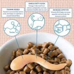 Inaba Churu Salmon Recipe Grain-Free Cat Food Topper, 0.5-oz Tube, 4 Count -Furry Friends 989582 PT5. AC SS1800 V1699373618