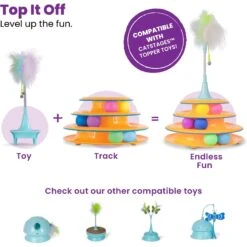 Catstages Tower Of Tracks Cat Toy, 3 Count 16 Catstages Tower Of Tracks Cat Toy, 3 Count -Furry Friends 98978 PT5. AC SS1800 V1646764912